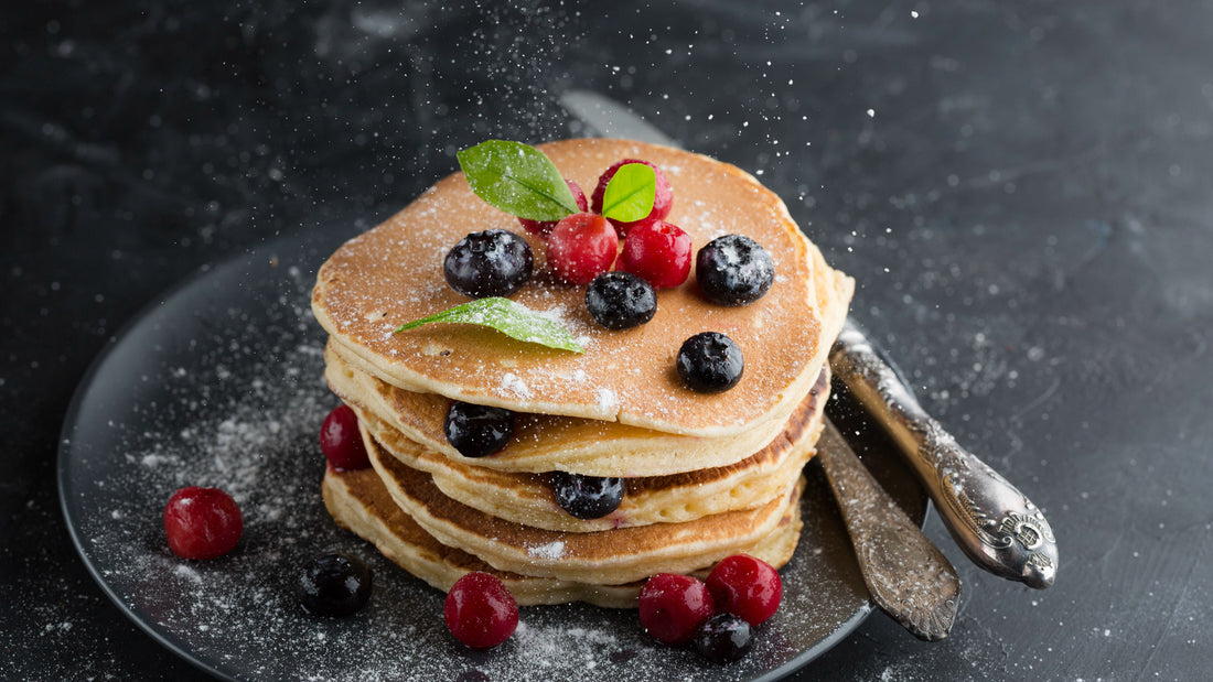 Fluffy Protein Pancakes